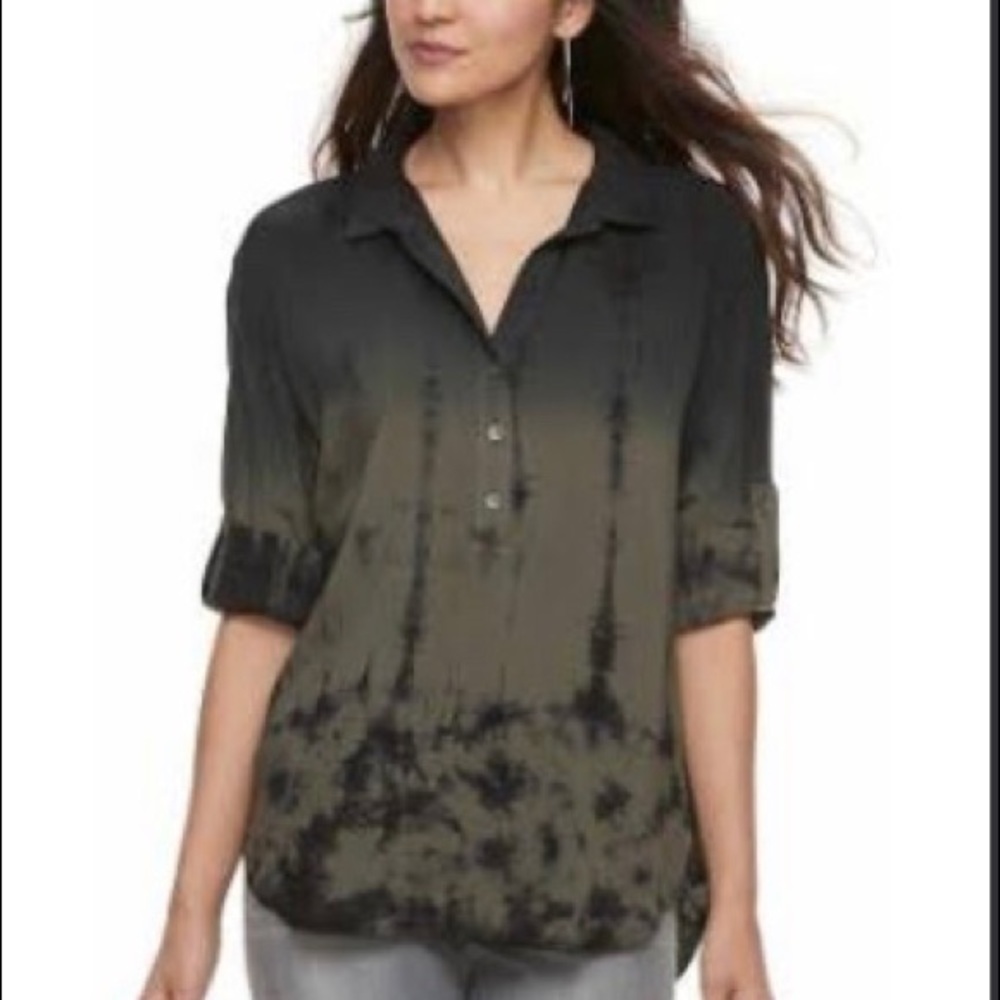 Rock n republic tie dye shirt